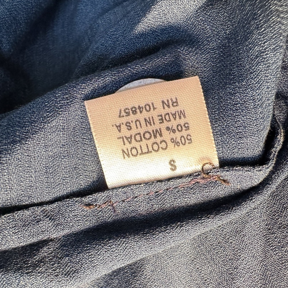 AG Goldschmied Women's SZ S‎ Ombré Chambray Denim Sleeveless Top NWOT - Picture 5 of 6